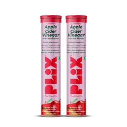 Plix ACV Apple Cider Vinegar L-carnitine Effervescent Tablets Convert Fat Into Energy Vit B6 & B12-picture-10