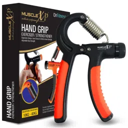 MuscleXP Drfitness+ Hand Grip Exerciser / Strengthener-picture-34