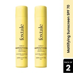 Foxtale SPF 70 PA++++ Mattifying Sunscreen - Pack Of 2-picture-28