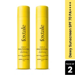 Foxtale SPF 70 PA++++ Dewy Sunscreen - Pack Of 2-picture-16