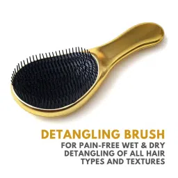 Alan Truman DT-06 Detangling Brush - Yellow Gold-picture-12