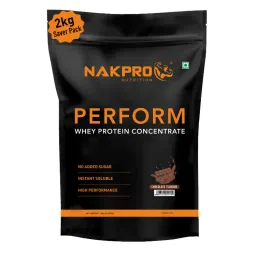 NAKPRO Perform Whey Protein Concentrate Supplement Powder - Chocolate Flavour-picture-5