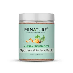 MINATURE Spotless Skin Face Pack Powder-picture-1