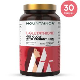 Mountainor L Glutathione Tablets for Korean Glowing Skin with Vit C for Clear, Bright & Radiant Skin-picture-1