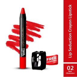 GLAM21 Lip Seduction Non- Transfer Crayon Lipstick-image-9