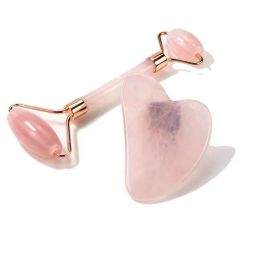 Gorgio Professional Jade Roller Gua Sha Set Face Massager - GP00511 (Colour /Shape May Vary)-image-39
