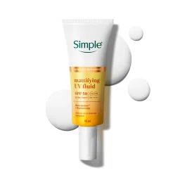 Simple Mattifying UV Fluid SPF 50 PA++++ with Niacinamide Sunscreen For Oily & Sensitive Skin-picture-11