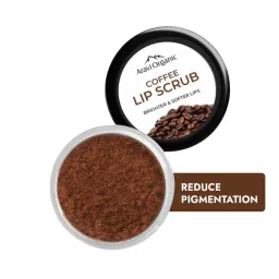 Aravi Organic Coffee Lip Scrub For Brightening Dark Lips With Caffeine For Pigmented Lips-picture-6