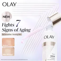 Olay 7in1 Serum, Fight 7 Signs of Aging with Niacinamide, Vitamin C, Collagen Peptide-picture-2