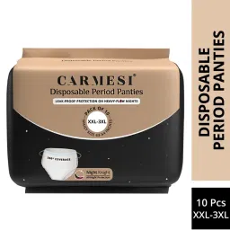 Carmesi Disposable Period Panties (Xxl-3Xl), Leak-Proof Protection For Heavy-Flow Nights-picture-40