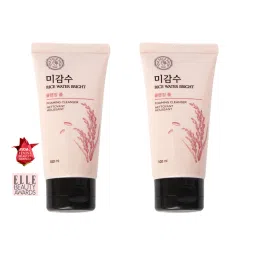 The Face Shop Rice Water Bright Cleansing Foam Face Wash - Pack Of 2-picture-6