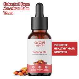 Aravi Organic Pure Batana Hair Oil For Hair Growth - Derived From American Oil Palm Nut - 15ml-picture-23