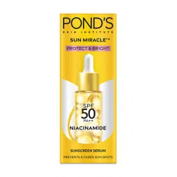 ponds POND’S Sun Miracle SPF 50 PA++ Sunscreen Serum - Protect & Bright, With Niacinamide-picture-0