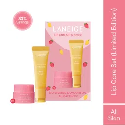 LANEIGE Lip Care Set (Mango Lip Glowy Balm And Berry Lip Sleeping Mask)-picture-6