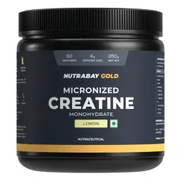 Nutrabay Gold Micronised Creatine Monohydrate Powder - Lemon-picture-39