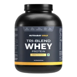 Nutrabay Gold Tri Blend Whey Protein Powder - Mango Milkshake-picture-15
