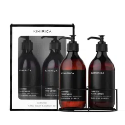 Kimirica Blooming Garden Hand Wash & Lotion Caddy – Infused with Cherry Blossom, Perfect Gift Hamper-picture-32