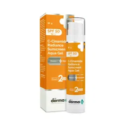 The Derma Co C-Cinamide Sunscreen SPF 50 Aqua Gel PA++++ With Vitamin C & Niacinamide-picture-34