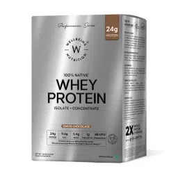 Wellbeing Nutrition Whey Protein Isolate & Concentrate, 24g Protein, Swiss Chocolate, Pack of 6-picture-7