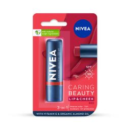 Nivea Lip Caring Beauty Red Lip Balm With SPF 30-picture-6