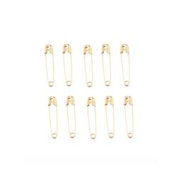 Gorgio Professional Multipurpose Copper Rose Gold Safety Pins ECO0137 (Colour & Shape May Vary)-picture-5