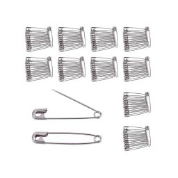 Gorgio Professional Multipurpose Safety Pins ECO139 (Colour & Shape May Vary)-picture-9