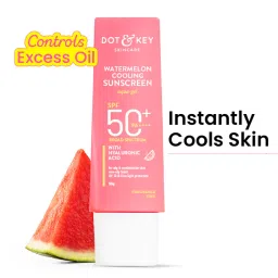 Dot & Key Watermelon & Hyaluronic Face Sunscreen SPF 50 PA+++ - 100% No White Cast & Waterlight-picture-21