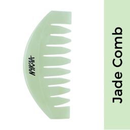 Nykaa Naturals Green Jade Comb - Boost Hair Growth & Scalp Health, Soothing & Massaging Tool-image-34