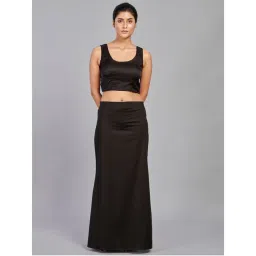 I AM BY DOLLYJAIN Cotton Lycra D'coat Black-image-96