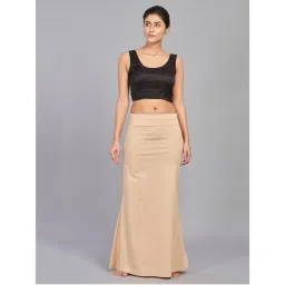 I AM BY DOLLYJAIN Cotton Lycra D'coat Beige-image-81