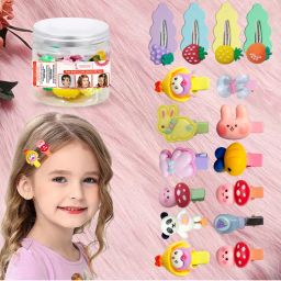 Majestique Tiny Baby Tic Tac Hair Clip Multi Design Combo Cute Hair Accessories -16Pcs-picture-49