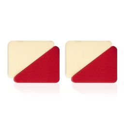 PAC Pressed Sponge ( Triangle ) (Red-Cream)-picture-7