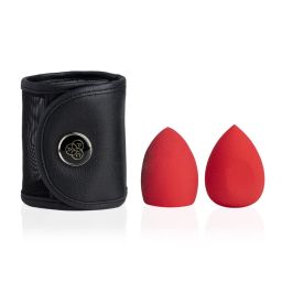 PAC Ultimate Beauty Blender Sponge (With Pouch) (2 Pcs) (Red)-picture-19