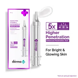 The Derma Co 50000 PPM Vitamin C Microneedle Face Serum Shot for Radiant, Glowing Skin All Types-picture-0