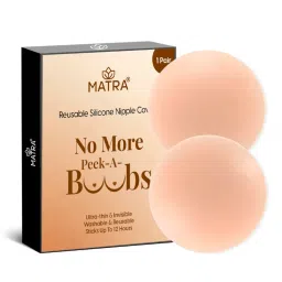 Matra Reusable Silicone Nipple Covers Pasties Ultra Thin Invisible Round Self-Adhesive Pads-picture-47