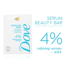 Dove Exfoliate Away Serum Beauty Bar with 4% Refining Serum + AHA (125g x 3)-picture-32