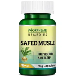 Morpheme Remedies Safed Musli Capsules For Vigour Health - 500mg Extract-picture-8
