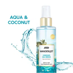 Nykaa Wanderlust Hawaiian Sea Breeze Body & Hair Fine Fragrance Mist-picture-11