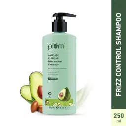 Plum Avocado & Argan Oil Sulphate-Free Shampoo For Frizzy Hair-picture-47