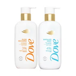 Dove Glow Recharge Exfoliating & Exfoliate Away Serum Body Wash Combo-picture-29