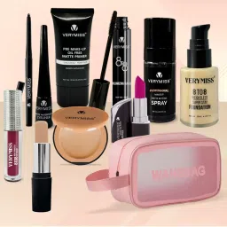 VERYMISS Ultimate Makeup Combo - 1 + Free Makeup Pouch-picture-29