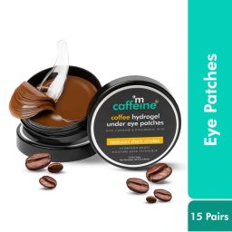MCaffeine Coffee Hydrogel Under Eye Patches for Dark Circles with Hyaluronic Acid Depuffs-picture-39