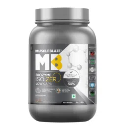 MuscleBlaze Biozyme Iso-Zero Low Carb 100% Pure Whey Protein Isolate - Cookies & Cream-picture-7