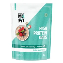 MuscleBlaze Fit High Protein Oats - Fruit & Super Seeds-picture-10
