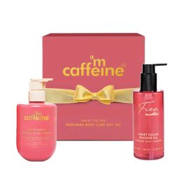 MCaffeine Sweet Escape Perfumed Body Care Gift Set- Premium Rakhi Gift Box-picture-4