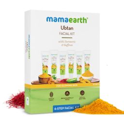 Mamaearth Ubtan Facial Kit With Turmeric & Saffron For Glowing Skin-picture-4