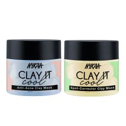 nykaa skin Nykaa Naturals Clay It Cool Anti- Acne Clay Mask + Spot Corrector Clay Mask-picture-49