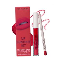 Makeup Revolution Lip Contour Kit - Sassy Red-picture-38