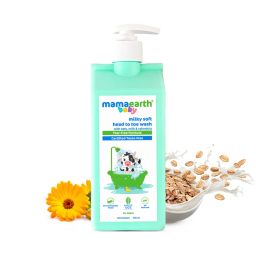 Mamaearth Milky Soft Head to Toe Wash With Oats, Milk, and Calendula for Babies-picture-32
