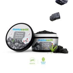 Mamaearth Charcoal Purifying Face Pack Detoxifies, Deep Cleanses, Minimizes Pores & Brightens Skin-picture-15
